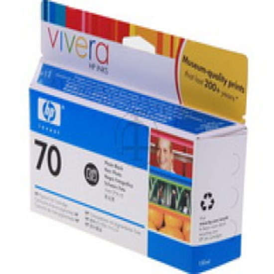 Picture of HP #70 Photo Black Vivera Ink Cartridge