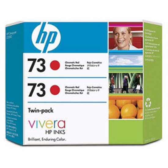 Picture of HP #73 2-pack 130-ml Chromatic Red Ink