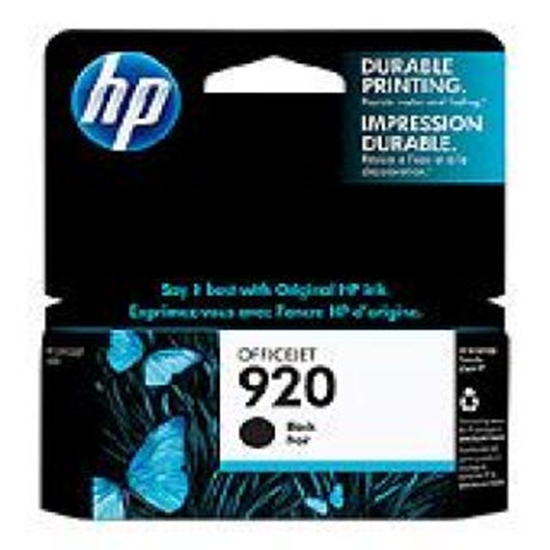 Picture of HP #920 Black Low Capacity Ink for Officejet