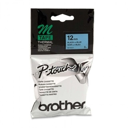 Picture of Brother P Touch 12mm Ribbon Black on