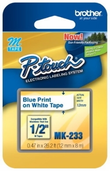 Picture of Brother P Touch 12mm Ribbon Blue on