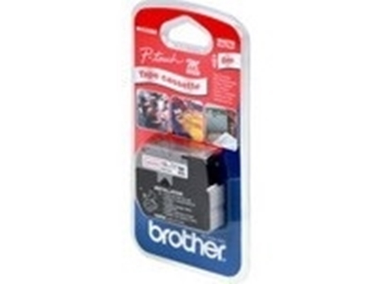 Picture of Brother P Touch 12mm Ribbon Red on White