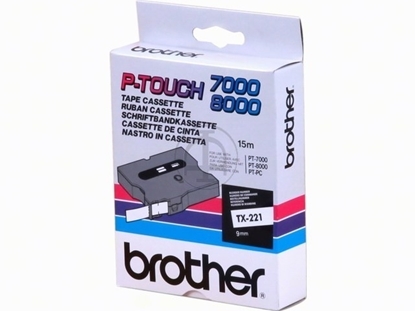 Picture of Brother P Touch 9mm White / Black 154