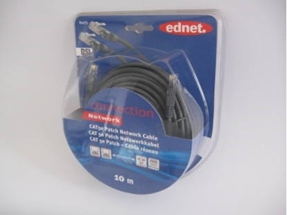 Picture of Ednet Ethernet Cable 10 Meters Cat 5e