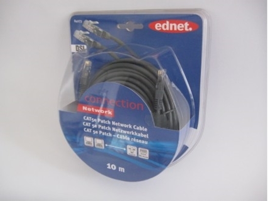 Picture of Ednet Ethernet Cable 10 Meters Cat 5e