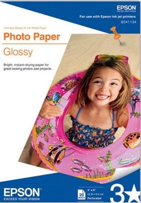 Picture of Epson 4''X6'' Photo Paper (20/Box)