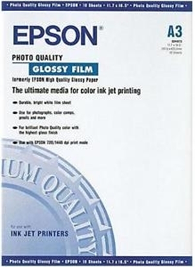 Picture of Epson A3 Photo Quality Glossy Film (10