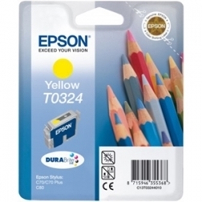 Picture of Epson C 70/ C 80 Yellow Ink Cartridge