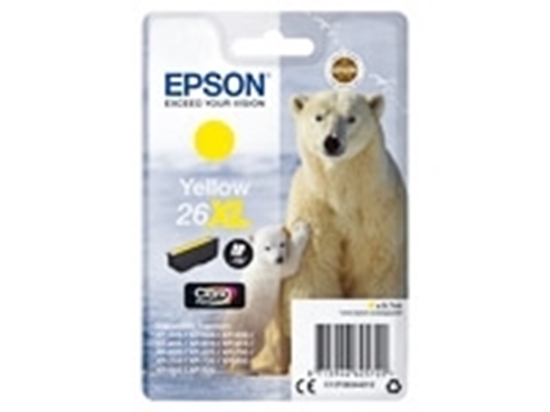 Picture of Epson Stylus #26XL Yellow  XP510 / XP600