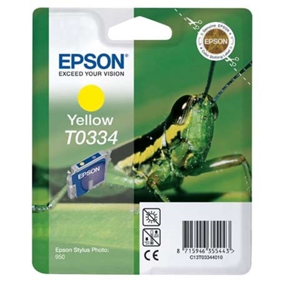 Picture of Epson Stylus SP 950 Yellow Ink Cartridge