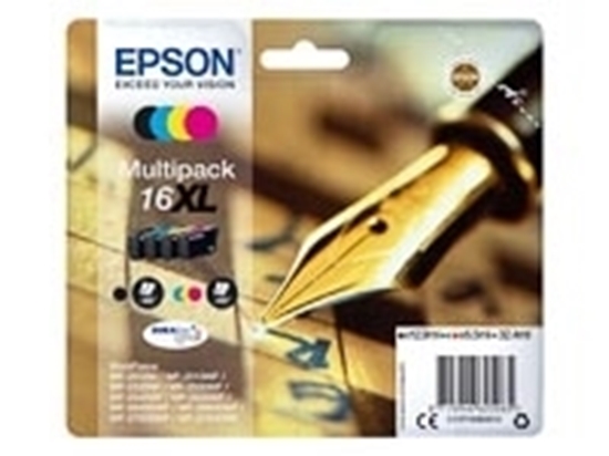 Picture of Epson WF #16XL C/M/Y/Bk Ink Cartridge