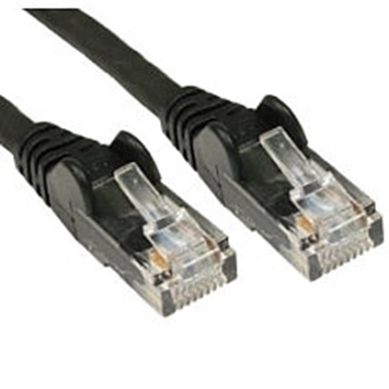 Picture of Ethernet CAT5e 0.25 meters black Cable