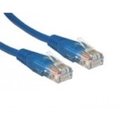 Picture of Ethernet CAT5e 0.25 meters Blue Cable