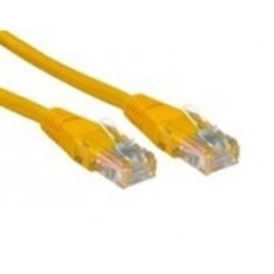 Picture of Ethernet CAT5e 0.25 meters Yellow Cable