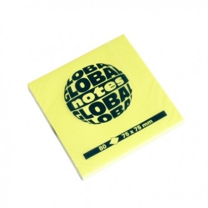 Picture of Global  Yellow Notes  75 X 75mm