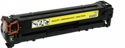 Picture of HP #125A Compatible Yellow Toner for CP1215