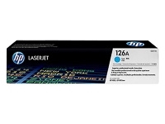 Picture of HP #126A CLJ  CP1025 Cyan Toner