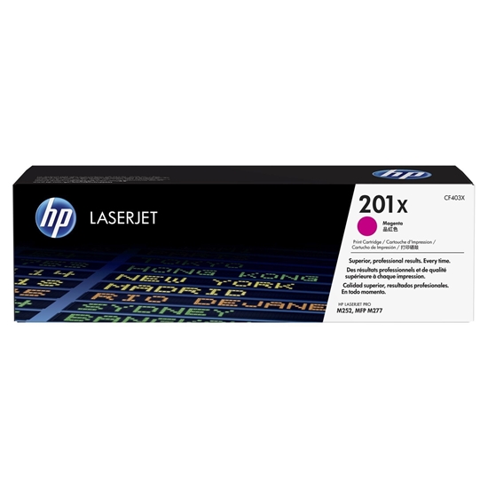 Picture of HP #201X  M252 / MFP  M277 Magenta  toner