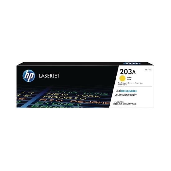 Picture of HP #203A  Yellow Toner for AIO Color LaserJet