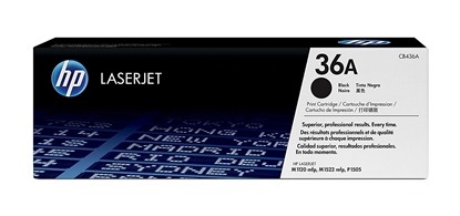 Picture of HP #36A LJ P1505/ M1506 Black Toner Cartridge