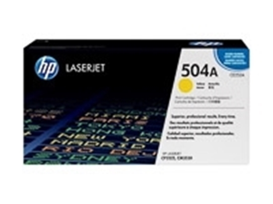 Picture of HP #504A Yellow for Color LJ CM3530/ CP3525