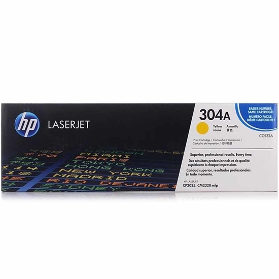 Picture of HP #304A Yellow toner for CM2320 / CP2025