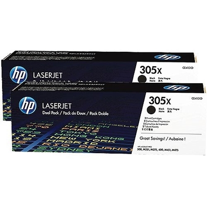 Picture of HP #305X Dual pack laser pro 300,  High Black