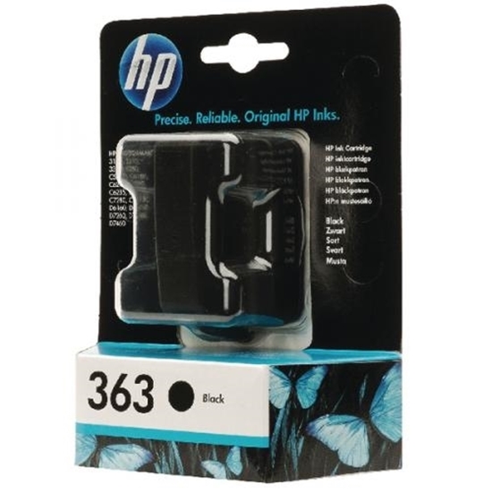 Picture of HP #363 Black Low Ink Cart. Photosmart C 5100