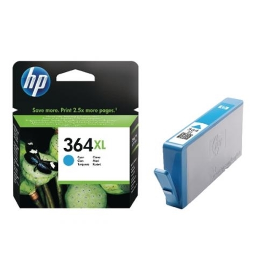 Picture of HP #364XL PSC D5460 High Cyan Ink