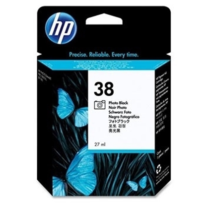 Picture of HP #38 B 9180 Photo Black  Ink Cartridge