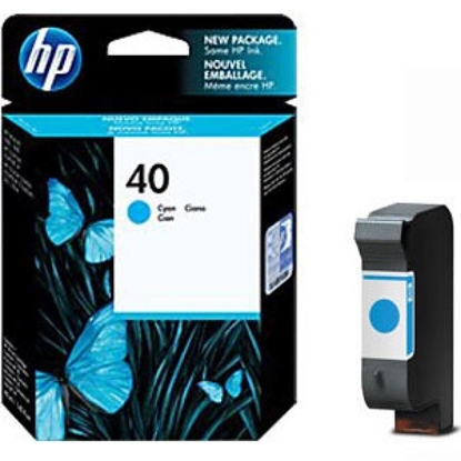 Picture of HP #40 Cyan DeskJet 1200C / 1600C Series Cyan