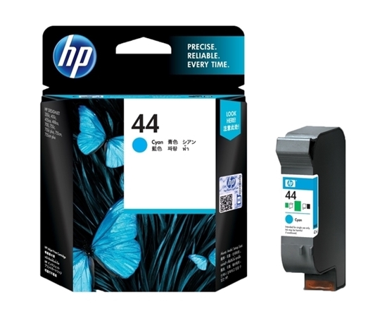 Picture of HP #44 Cyan ink  350 C / 450  / 755CM