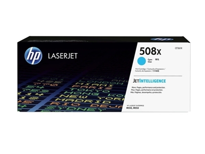 Picture of HP #508X CLJ M552 / M553 Cyan Toner