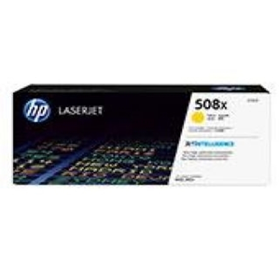 Picture of HP #508X CLJ M552 / M553 Yellow Toner