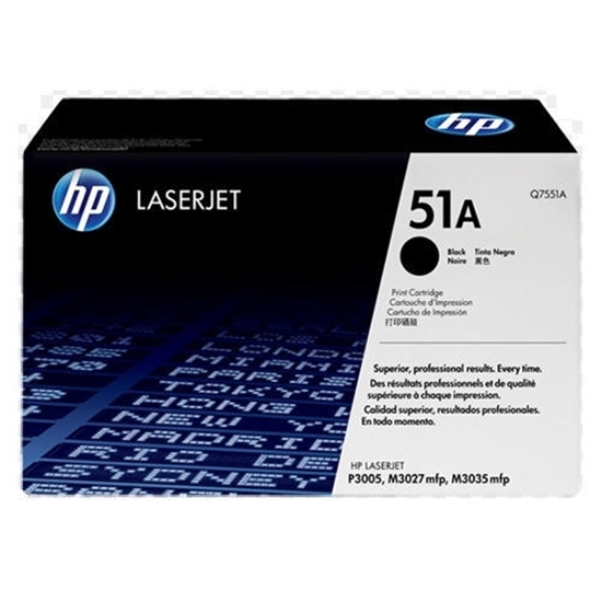 Picture of HP #51A LaserJet P 3005 Toner 6500 Pages