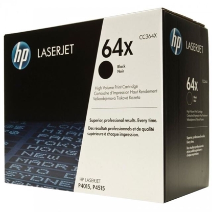 Picture of HP #64X High Toner for LaserJet P4015