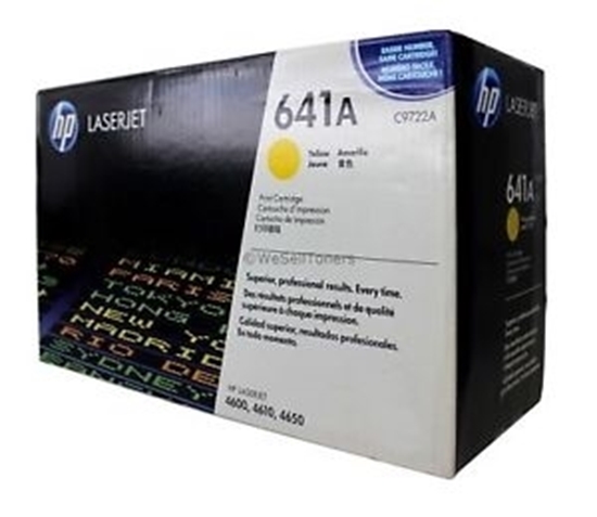 Picture of HP #641A Colour LJ 4600/ 4650 Yellow Toner