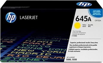 Picture of HP #645A Colour LaserJet 5500 / 5550 Yellow