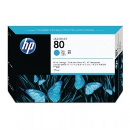 Picture of HP #80 Plotter 1050 Low Cyan Ink