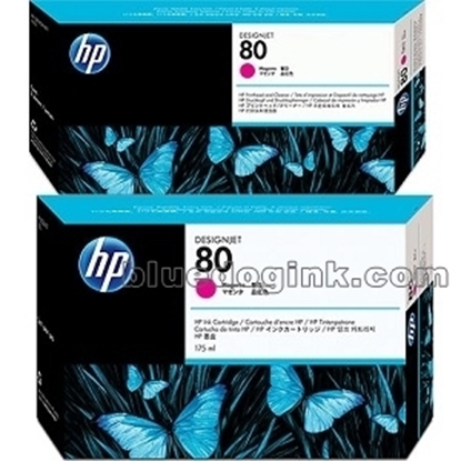 Picture of HP #80 Plotter Magenta 1050 Value Pack