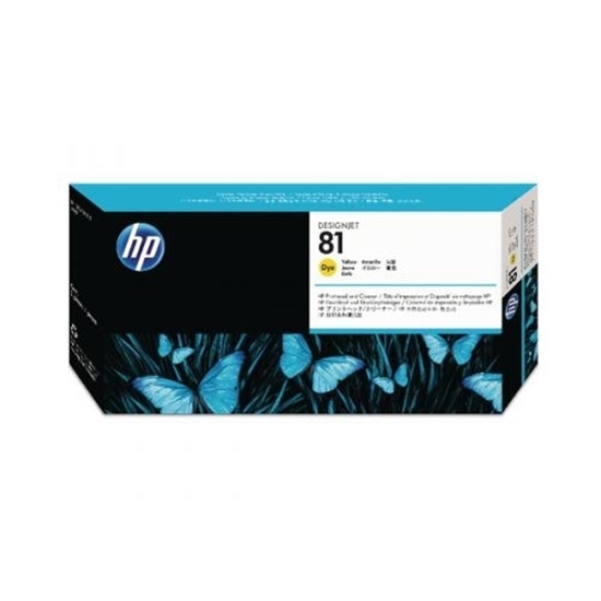 Picture of HP #81 Yellow Dye PrintHead