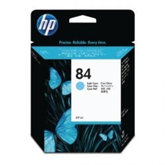 Picture of HP #84 Light Cyan ink for DesignJet