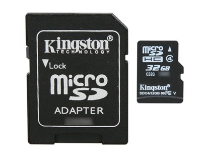 Picture of Kingston Micro SD 32GB Card