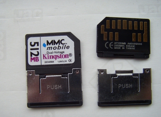 Picture of Kingston MMC 512MB Mobile Card - Discontinued