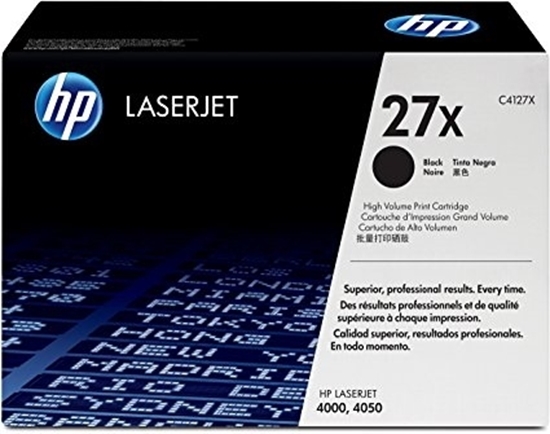 Picture of HP #27X 4000 Series Toner (10000 Copies 5%) #27X