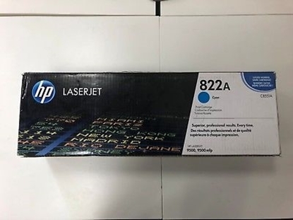 Picture of HP #822A 9500 Color LaserJet Cyan Toner