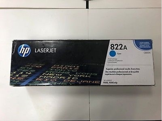 Picture of HP #822A 9500 Color LaserJet Cyan Toner