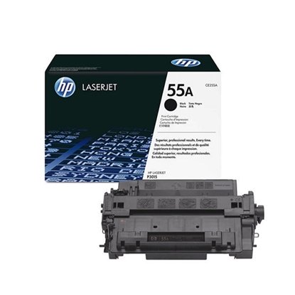 Picture of HP #55A Black toner for P3015