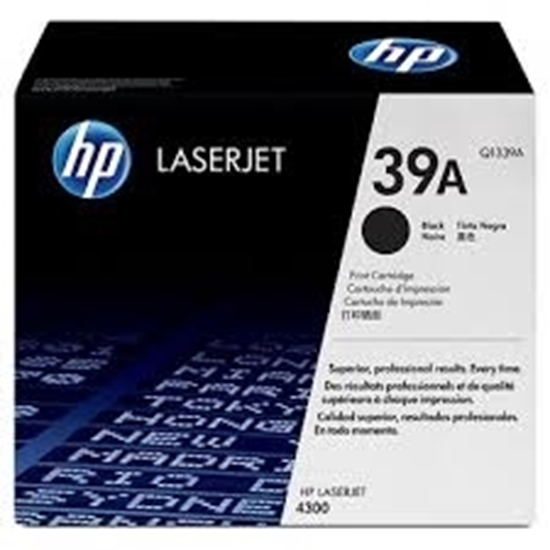 Picture of HP #39A LaserJet 4300 Toner (12000 Copies 5%)