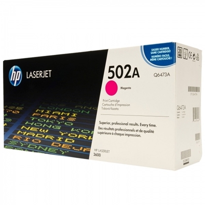 Picture of HP #502A Colour LaserJet 3600  Magenta Toner